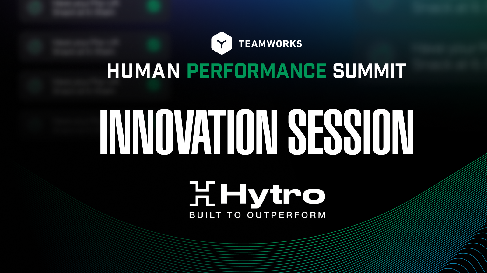 Hytro Innovation Session Header