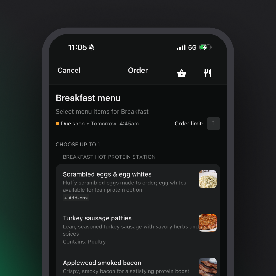 Meal Ordering