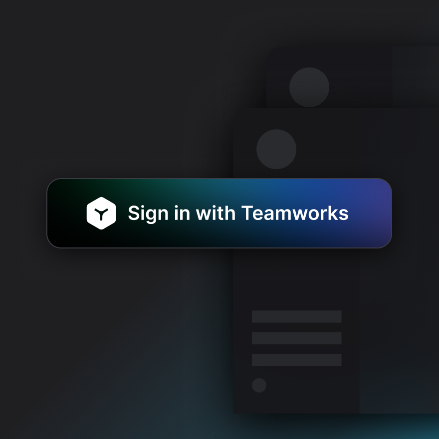 Sign in with Teamworks