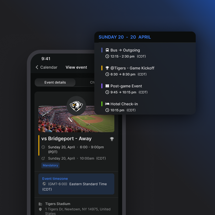 Teamworks Hub Travel Planning