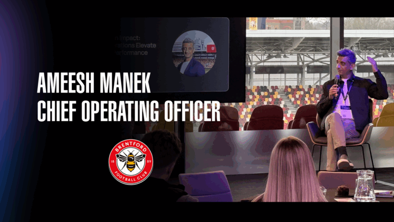 Ameesh Manek from Brentford FC at Teamworks Operations Summit