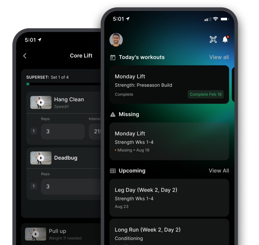 Teamworks S&C Mobile App